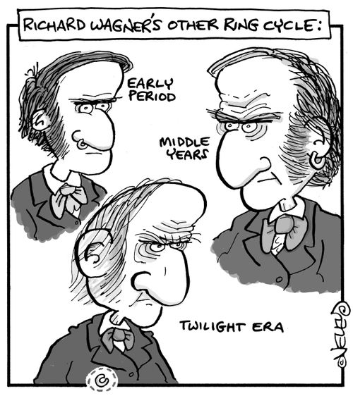 Richard Wagner's other Ring Cycle.