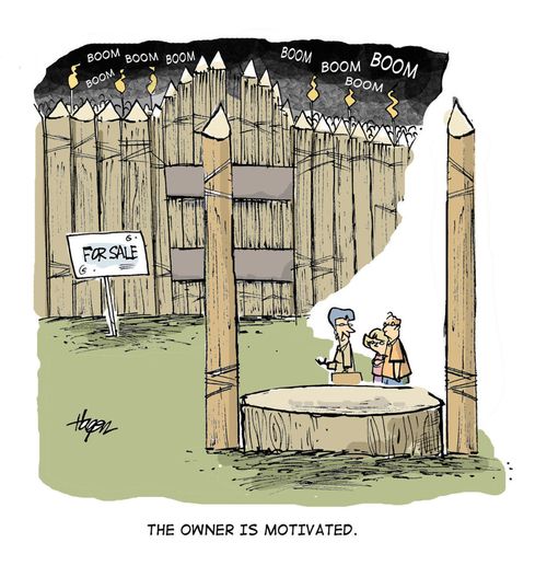 The owner is motivated.