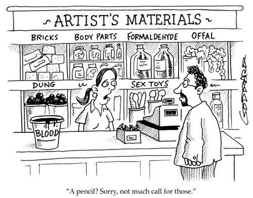 A pencil? Sorry, not much call for those.