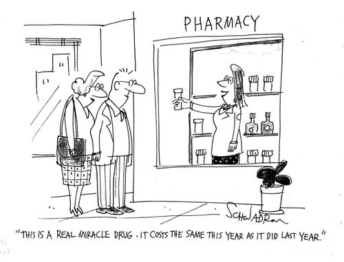 'This is a real miracle drug. It costs the same this year as it did last year.'