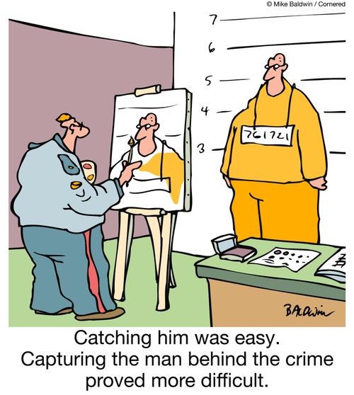 Catching him was easy. Capturing the man behind the crime proved more difficult.