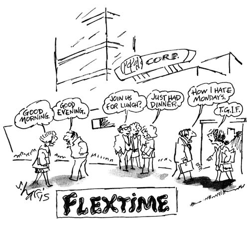 Flexitime.