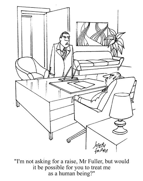 Complaining employee