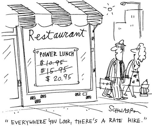 "Everywhere you look, there's a rate hike."