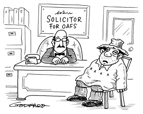 Solicitor for oafs.