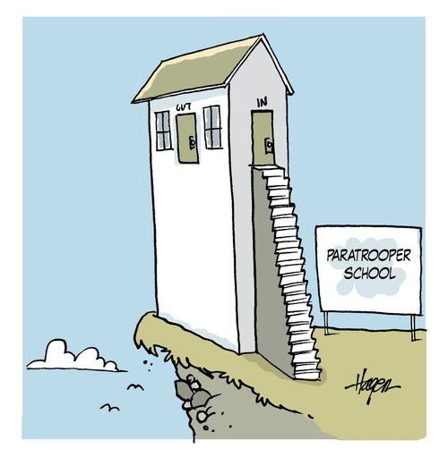 Paratrooper School.