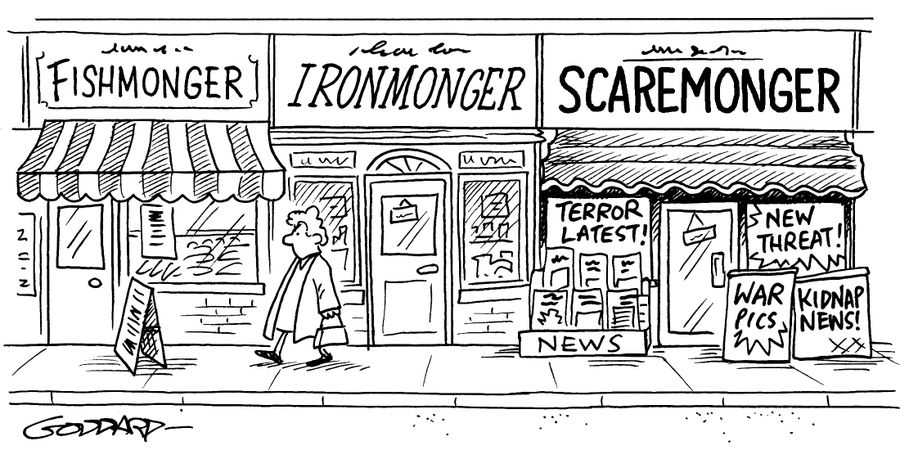 Fishmonger - Ironmonger - Scaremonger.