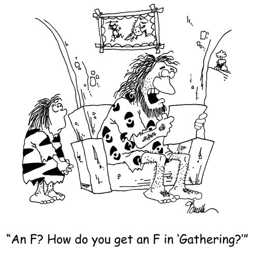 'An F? How do you get an F in 'Gathering?''