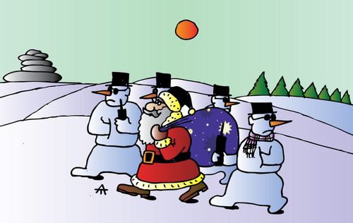 Santa's Snowmen Bodyguards