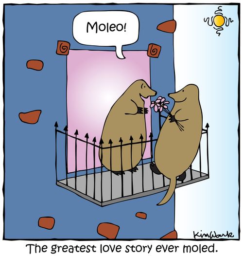 The greatest love story ever moled.