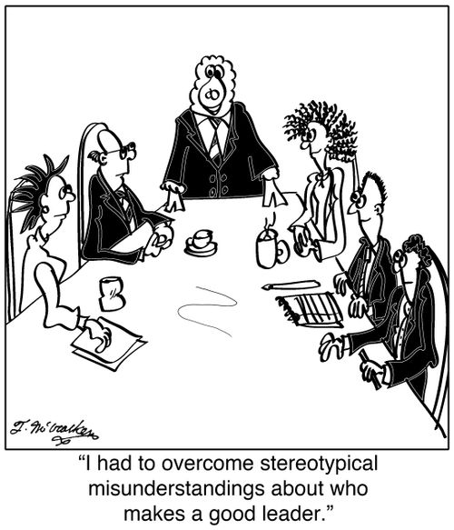 'I had to overcome stereotypical misunderstandings about who makes a good leader.'