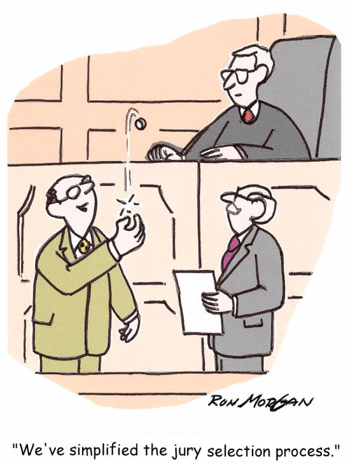 'We've simplified the jury selection process.'