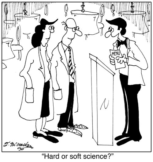 'Hard or soft science?'