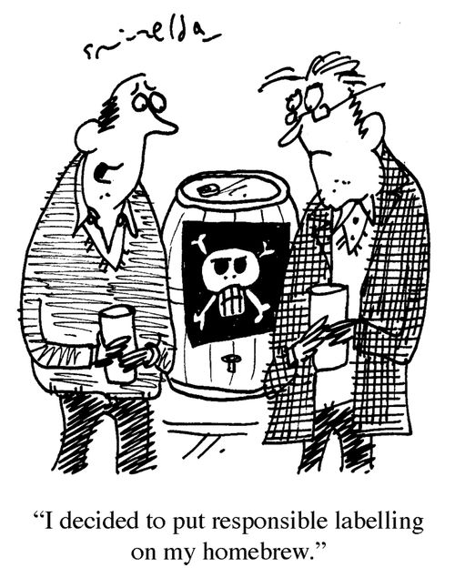 'I've decided to put responsible labelling on my homebrew.'