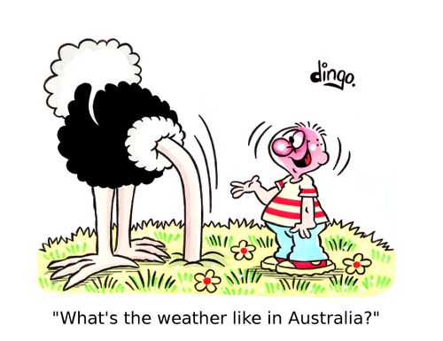 'What's the weather like in Australia?'