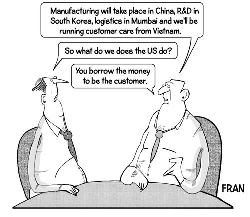 "Manufacturing will take place in China, R&D in South Korea, logistics in Mumbai and we'll be running customer care in Vietnam."