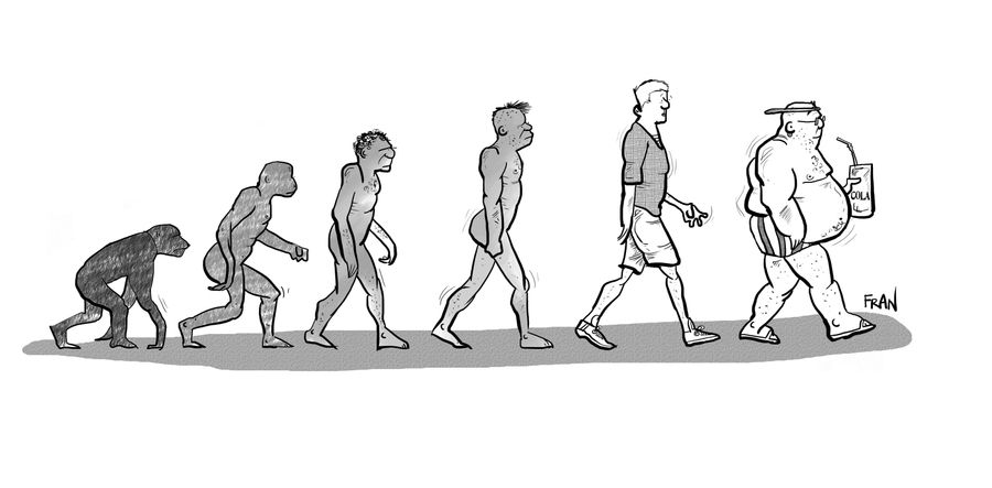 The ascent of man.