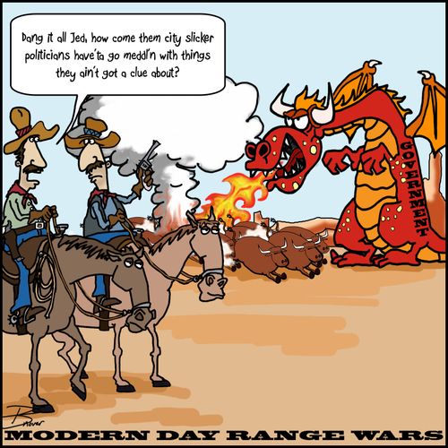 "Dang it all Jed, how come them city slicker politicians have to go meddlin with things they ain't got a clue about?"