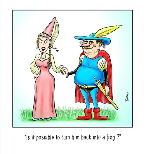 'Is it possible to turn him back into a frog?'