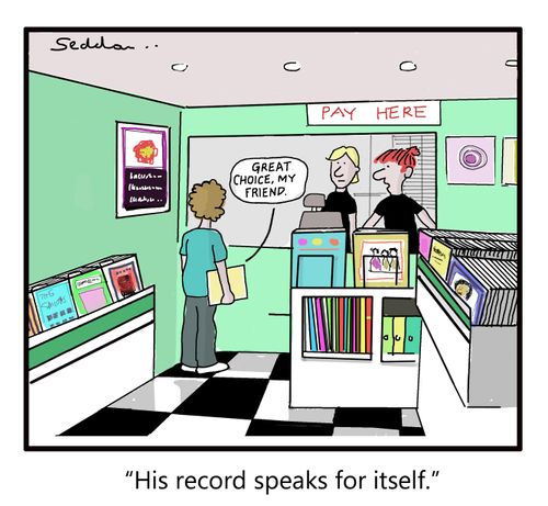 "His record speaks for itself."