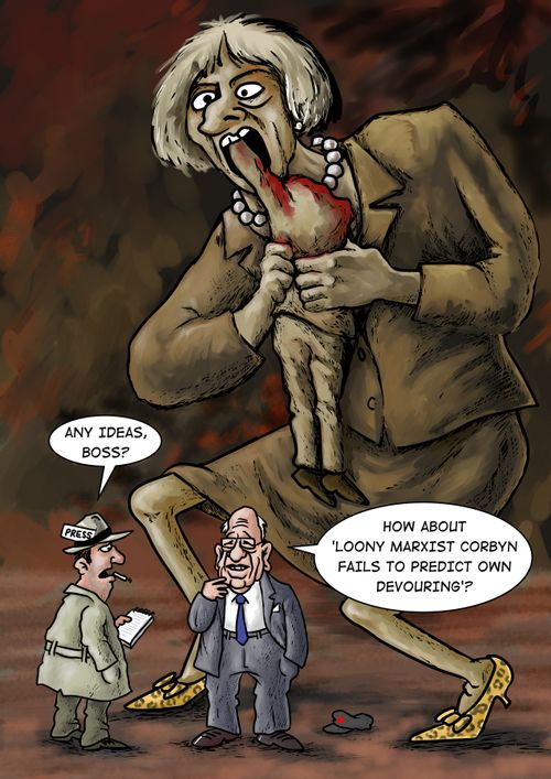 May Devouring Corbyn 
