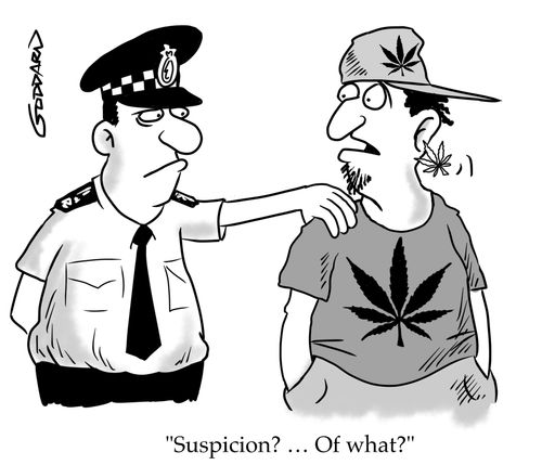 "Suspicion?. . . Of what?" 