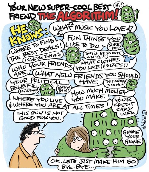 Your new super-cool best friend, the algorithm!