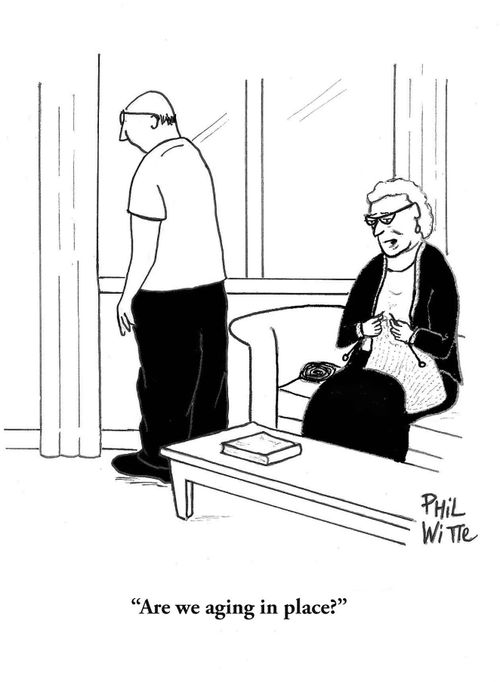 "Are we aging in place?"