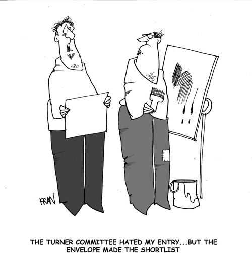 The turner committee hated my entry..but the envelope made the shortlist.