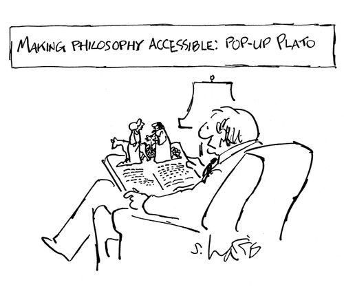 Making philosophy accessible: Pop-up Plato.