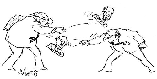 Jung vs Freud.