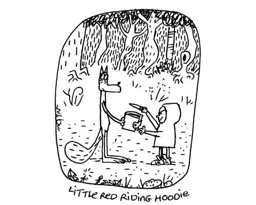 Little Red Riding Hoodie.