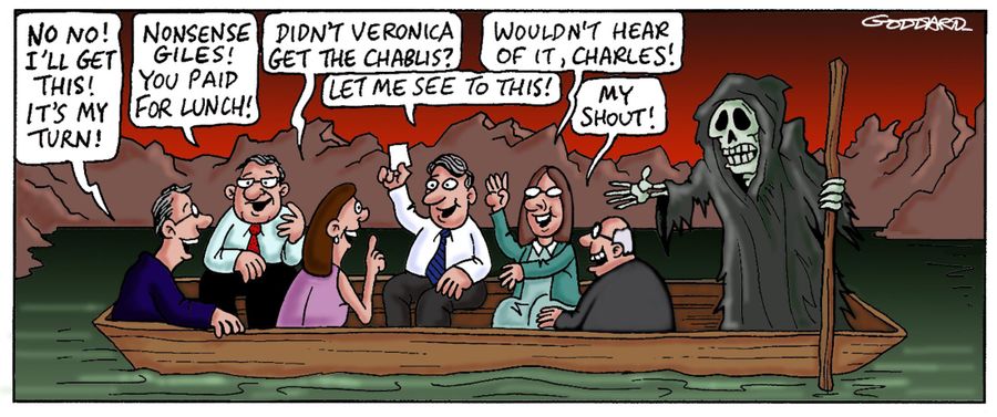 Who pays the ferryman?
