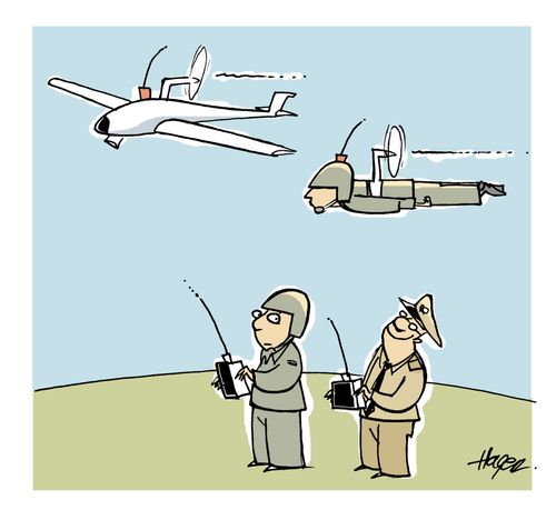 Remote control spy plane - Remote control soldier.