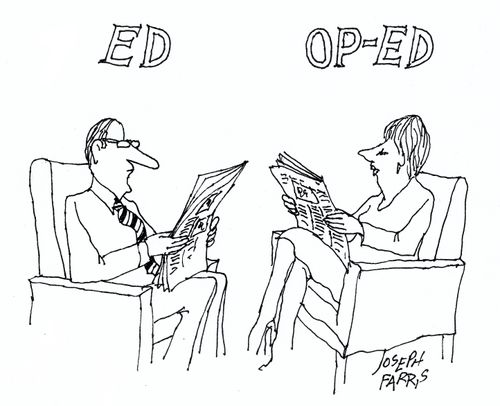 'Ed' 'Op-ed'
