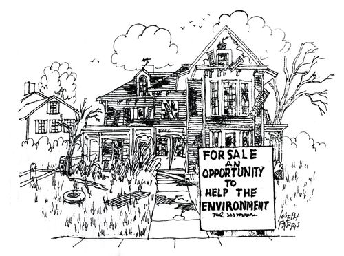For Sale: An opportunity to help the environment