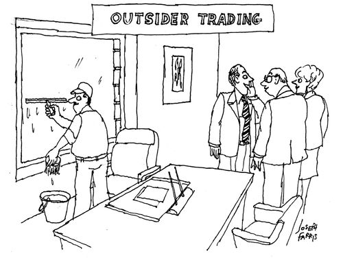 Outsider Trading.