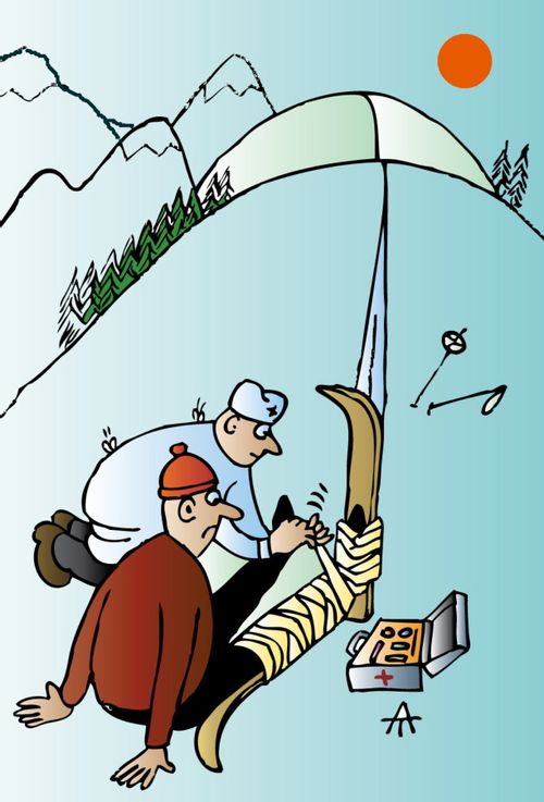 First aid in mountains