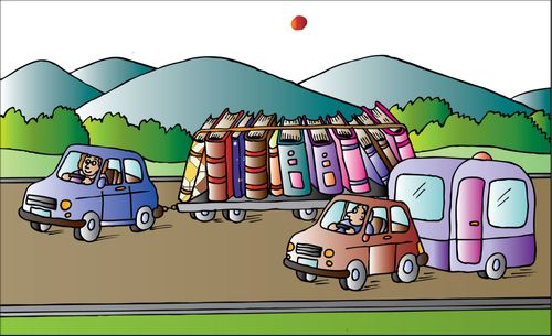 Motor Homes and Reading Material