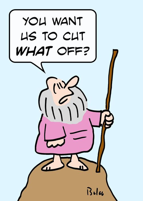 'You want us to cut WHAT off?'
