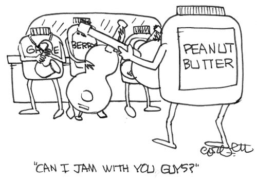 "Can I jam with you guys?"