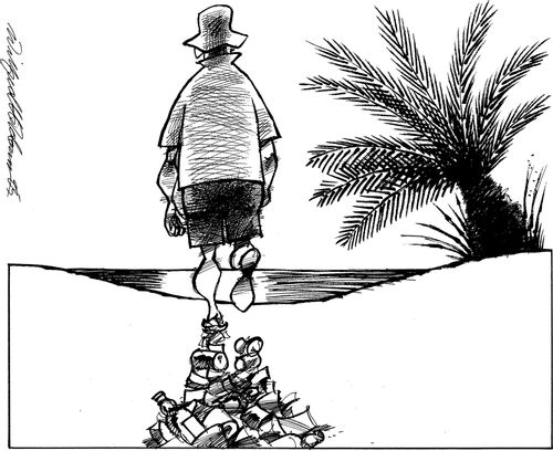 In the wake of tourism...