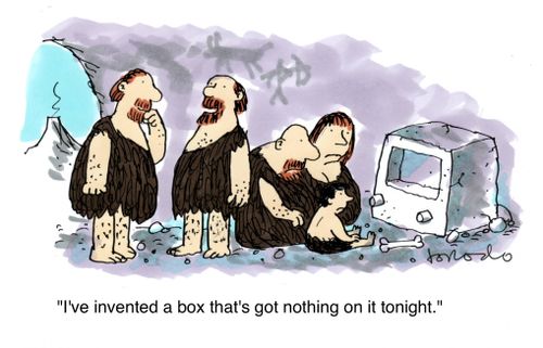 'I've invented a box that's got nothing on it tonight.'