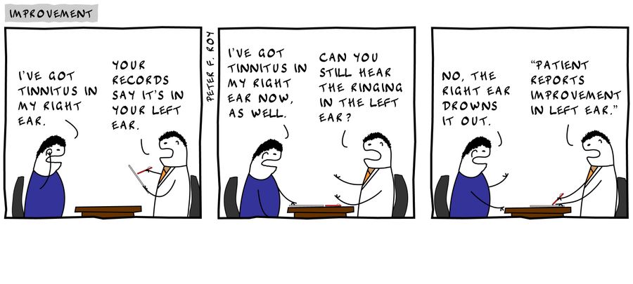 Tinnitus.
