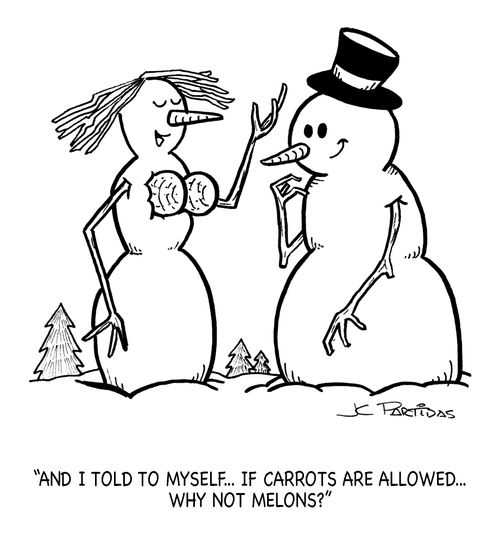 'And I told to myself... if carrots are allowed... why not melons?'