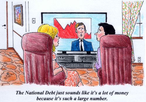 'The National Debt just sounds like it's a lot of money because it's such a large number.'
