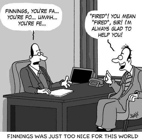 Finnings was just too nice for this World