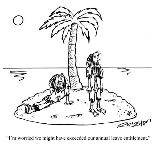'I'm worried we might have exceeded our annual leave entitlement.'