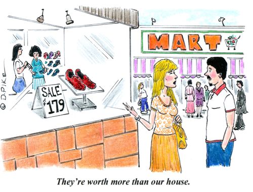 'They're worth more than our house.'