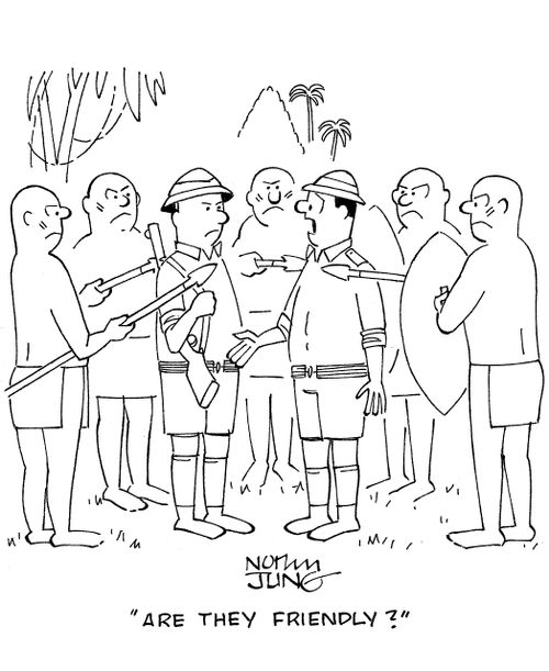 'Are they friendly?'